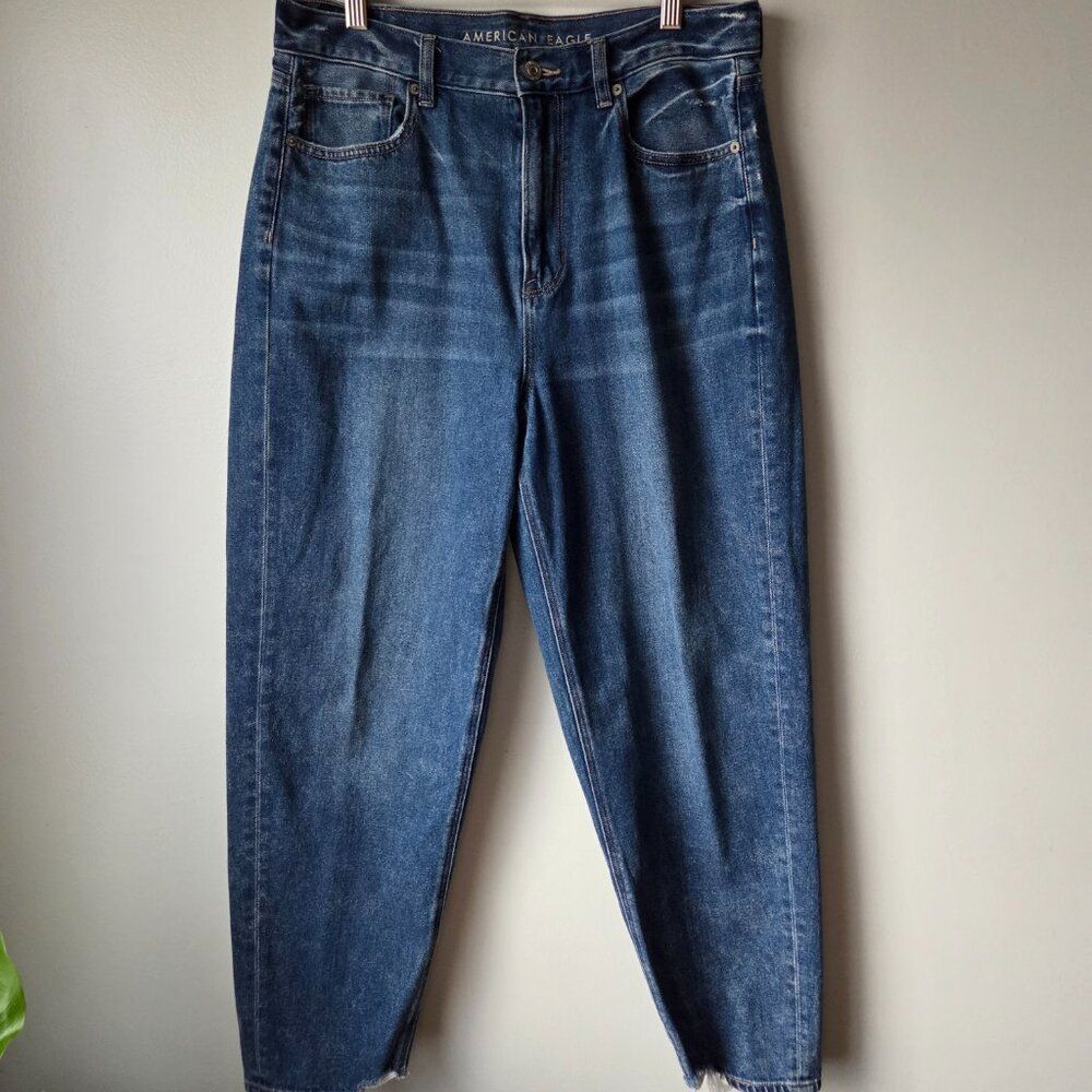 EUC AMERICAN EAGLE RELAXED MOM JEAN SIZE 10 REGULAR